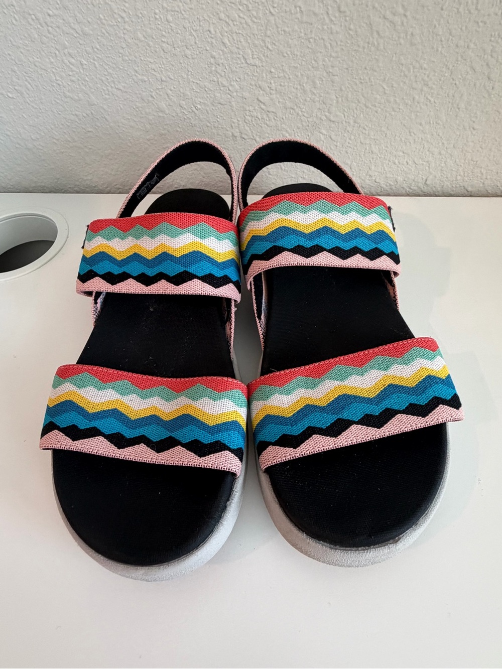 Women's Keen Elle Backstrap Sandals - Black/Peach Pearl